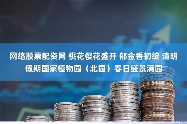 网络股票配资网 桃花樱花盛开 郁金香初绽 清明假期国家植物园（北园）春日盛景满园